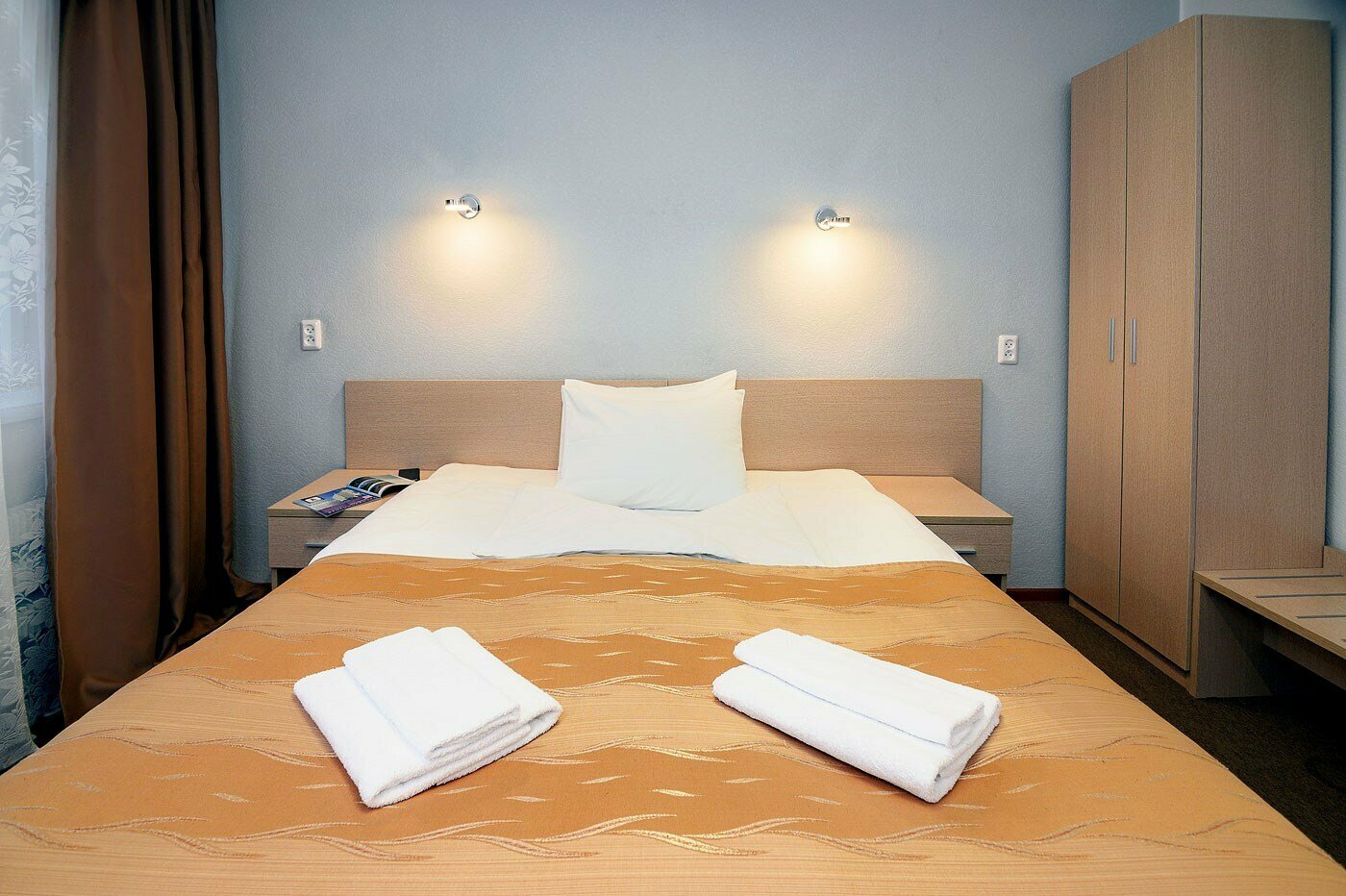 Эконом двухместный с двухспальной кроватью