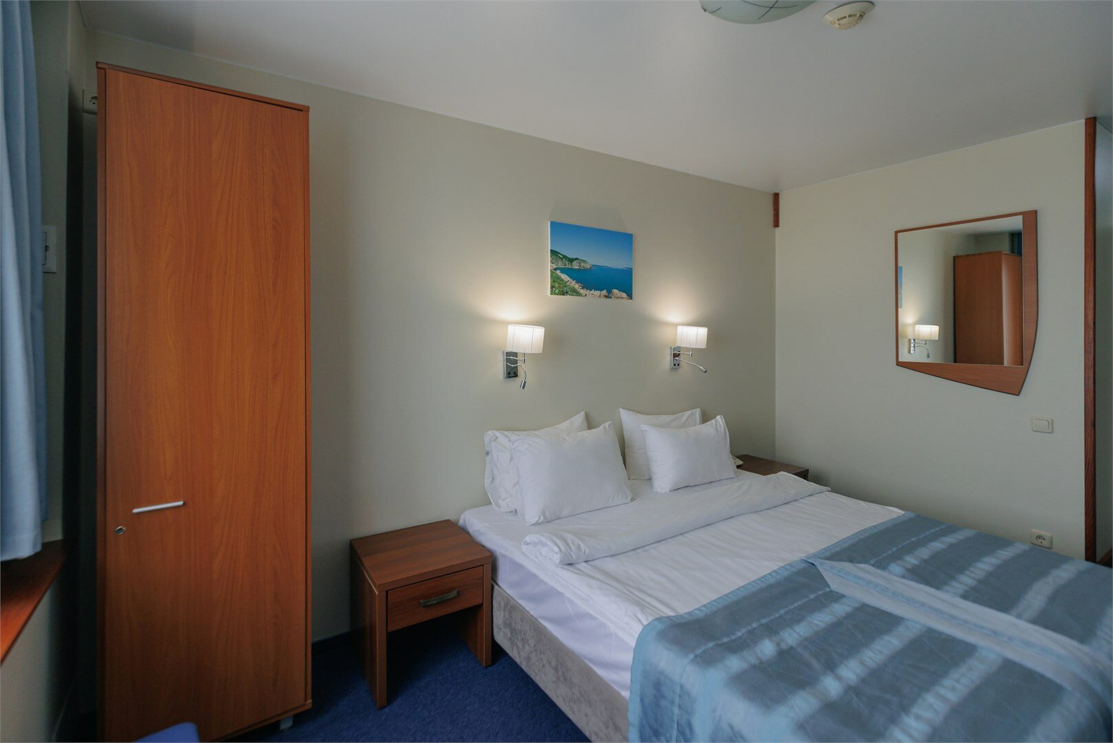 Двухместный номер с 1 кроватью или 2 отдельными кроватями, вид на город