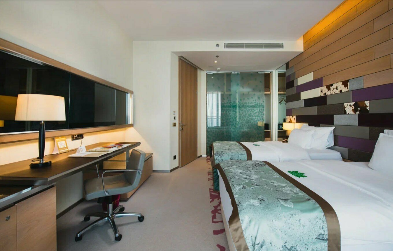 Делюкс с видом на море (две кровати | трансформируются в одну)