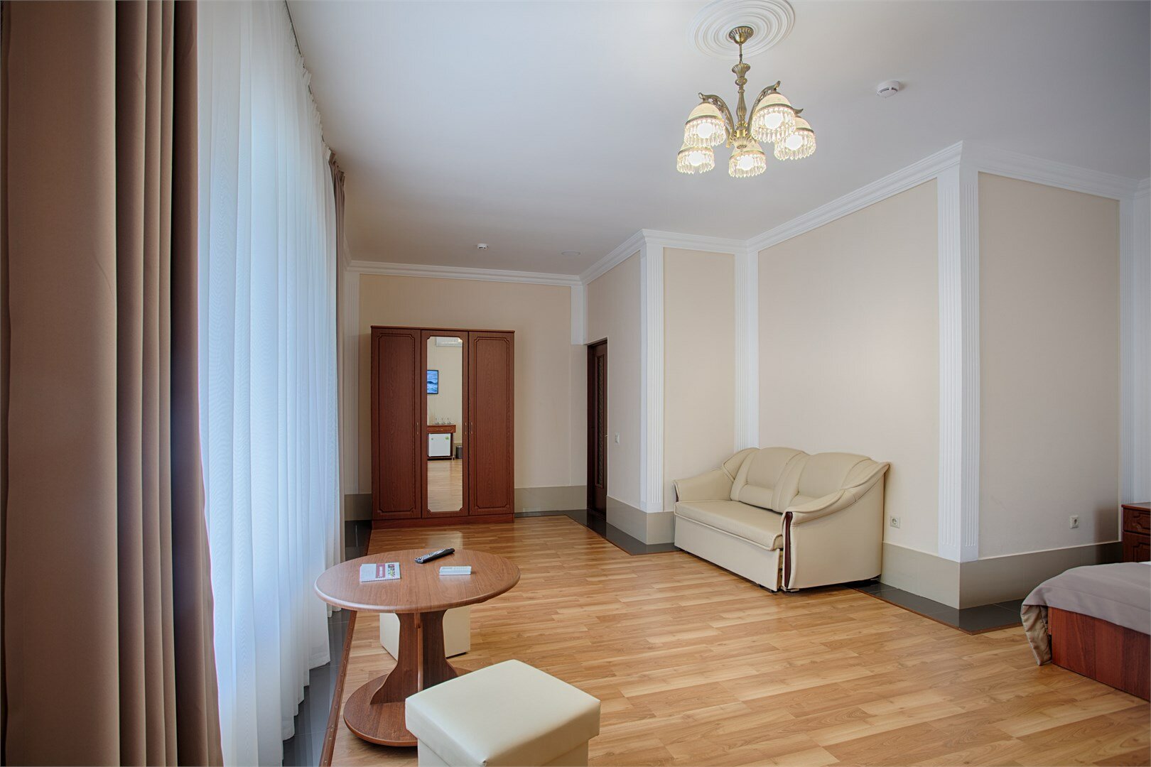 Семейный двухместный номер с 1 кроватью