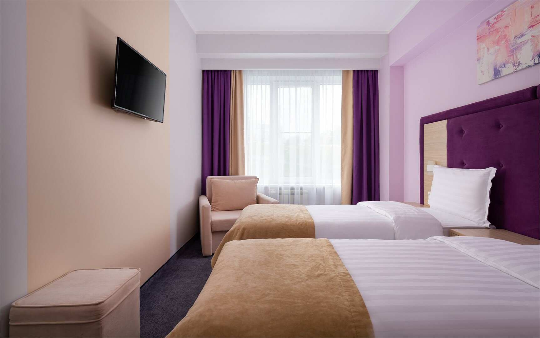 Дельта Стандарт с 2 односпальными кроватями