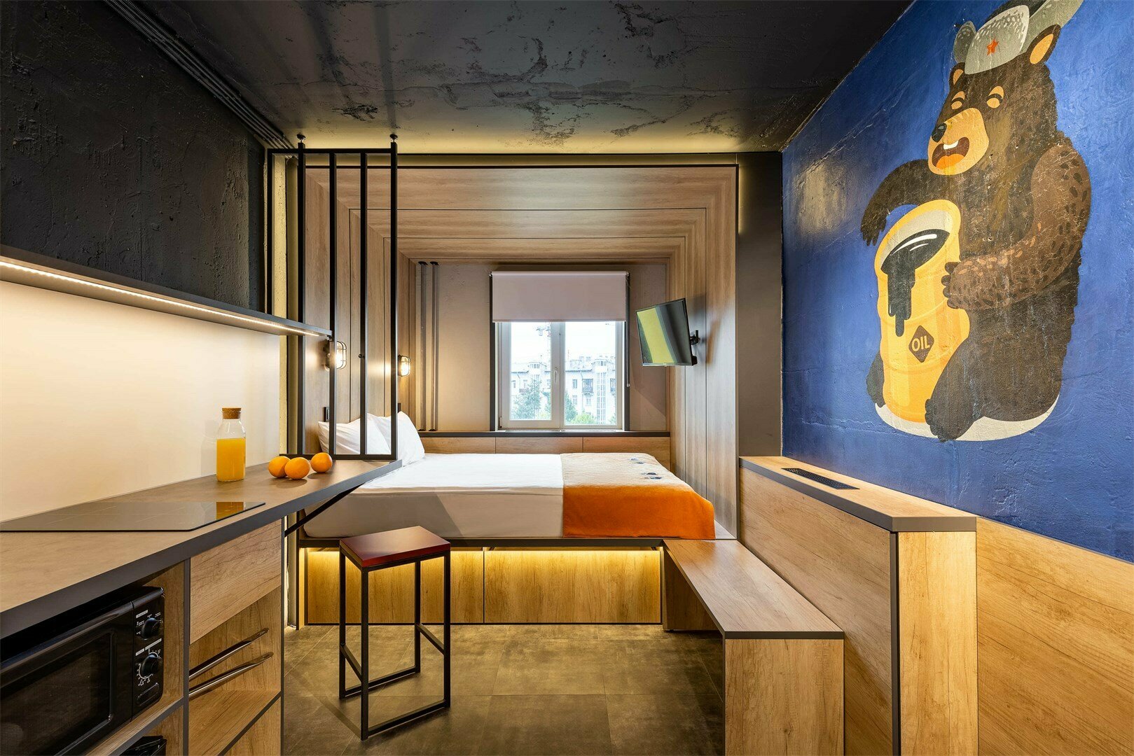 Двухместный номер с двуспальной кроватью Studio