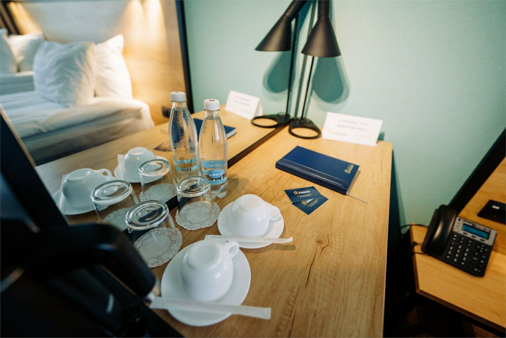 Просторный двухместный номер с 2 отдельными кроватями