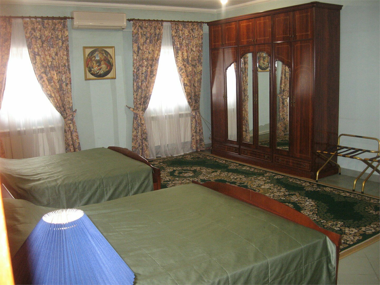 Двухместный номер с 2 двуспальными кроватями