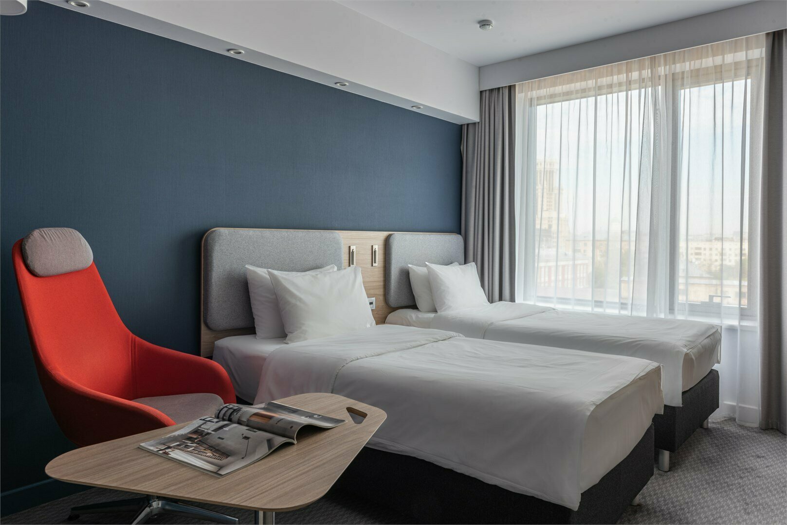 Стандартный номер с двумя раздельными кроватями