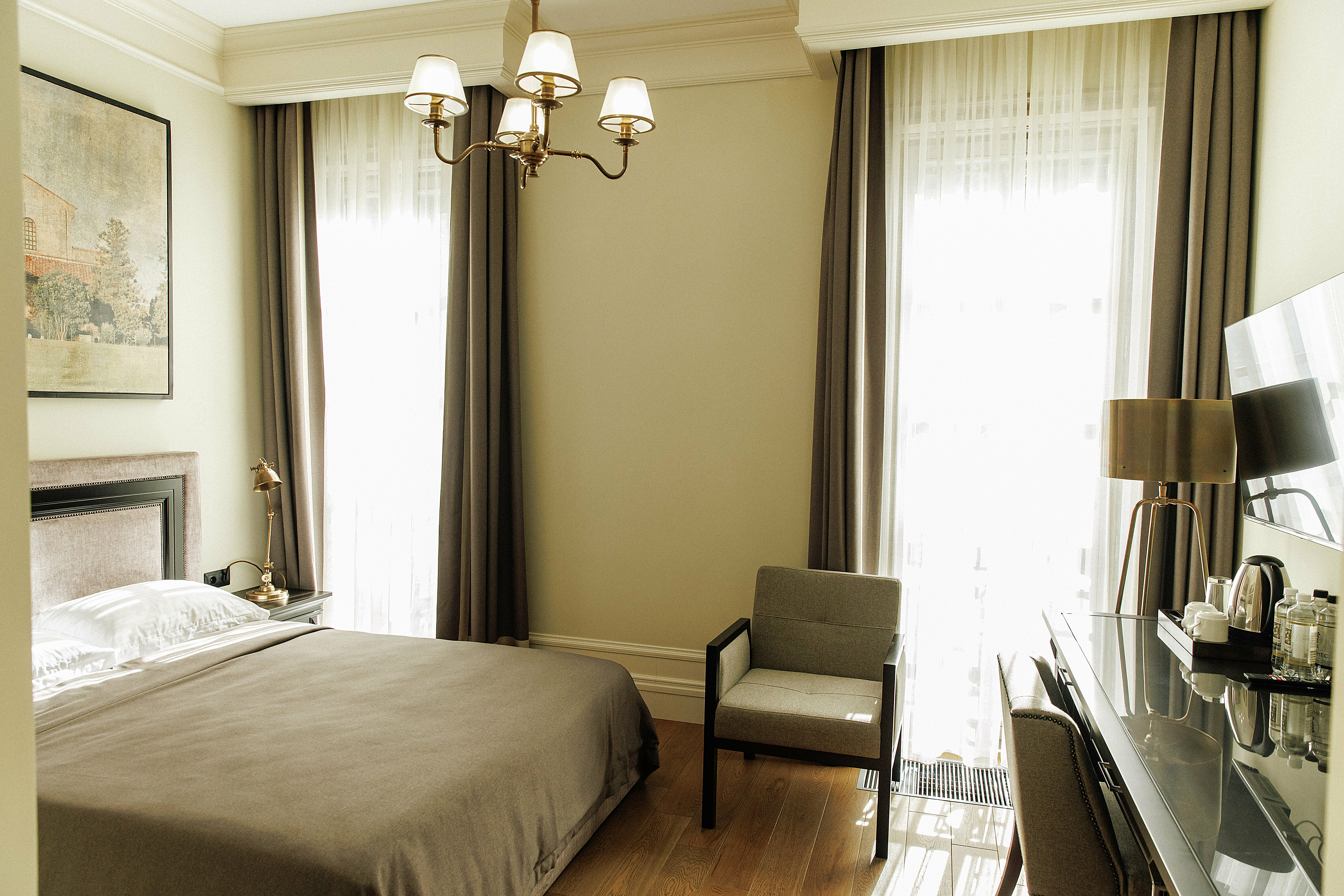 Стандарт Делюкс с двумя спальнями (двуспальная + односпальная кровати)