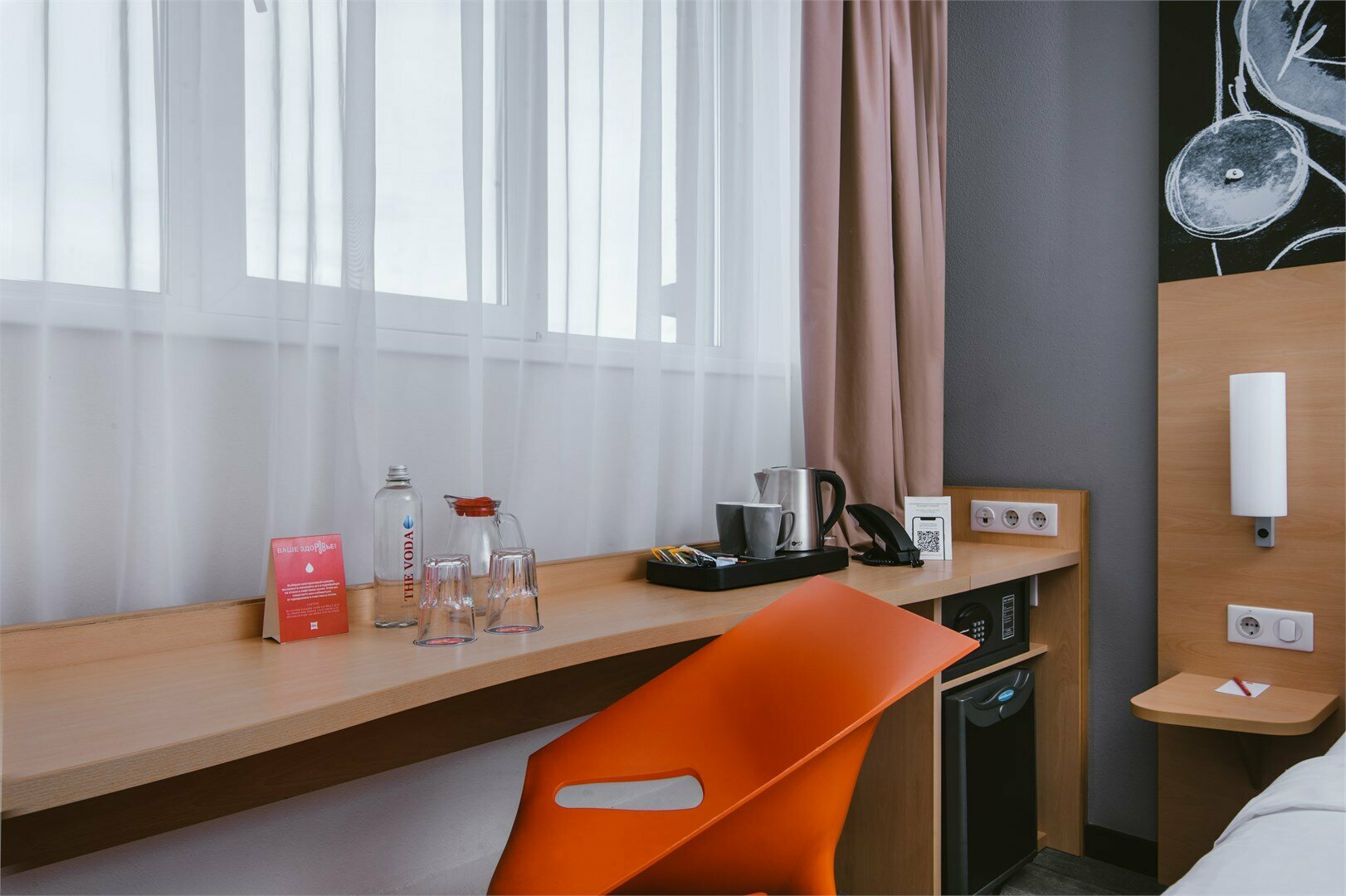 Номер Premium, двухкомнатный – двуспальная кровать и диван