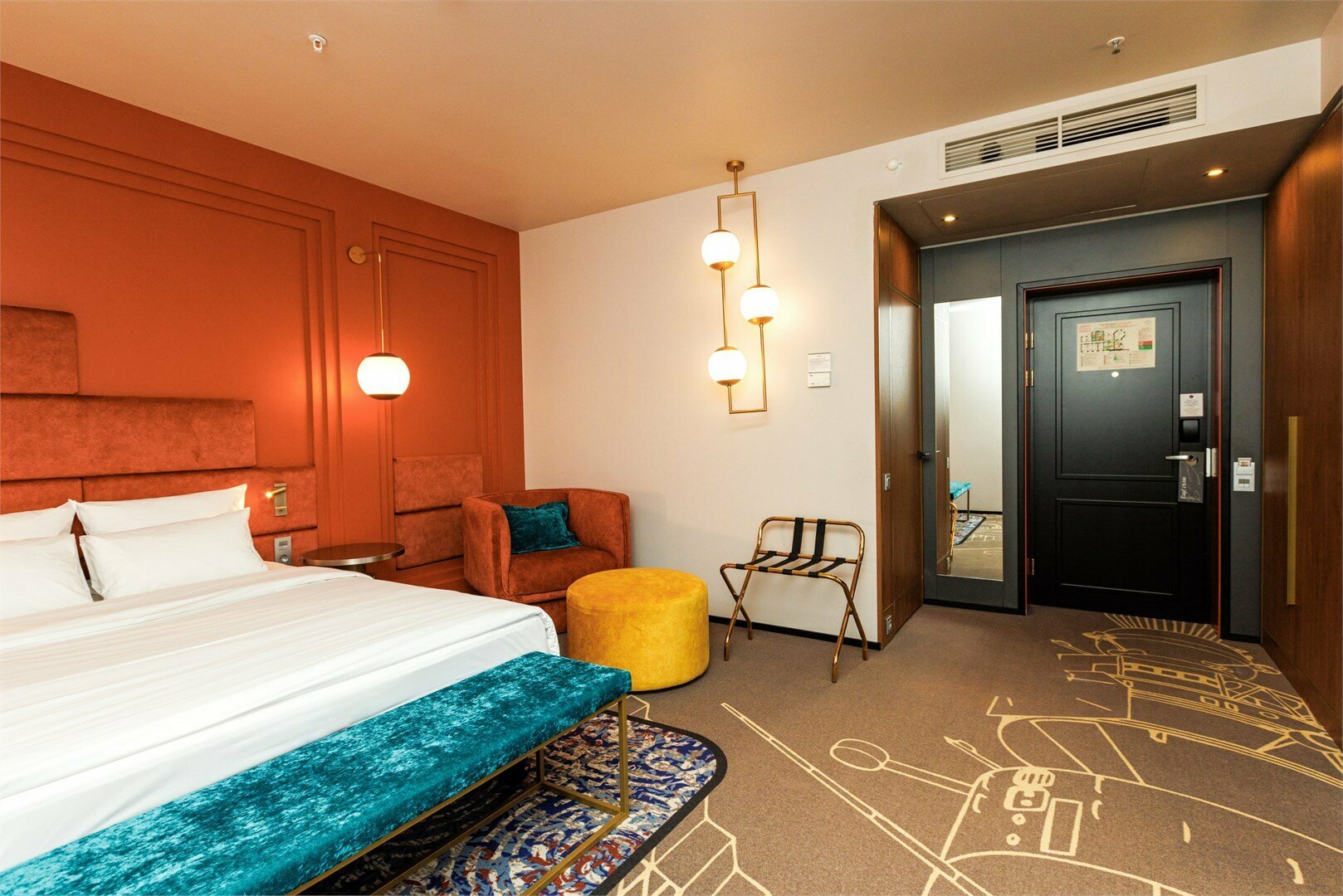 Номер Classic Superior с двуспальной кроватью