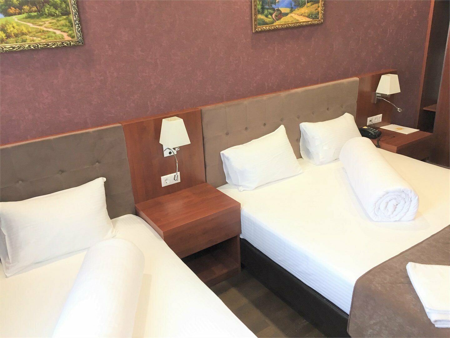 Стандартный 3 местный с видом на двор