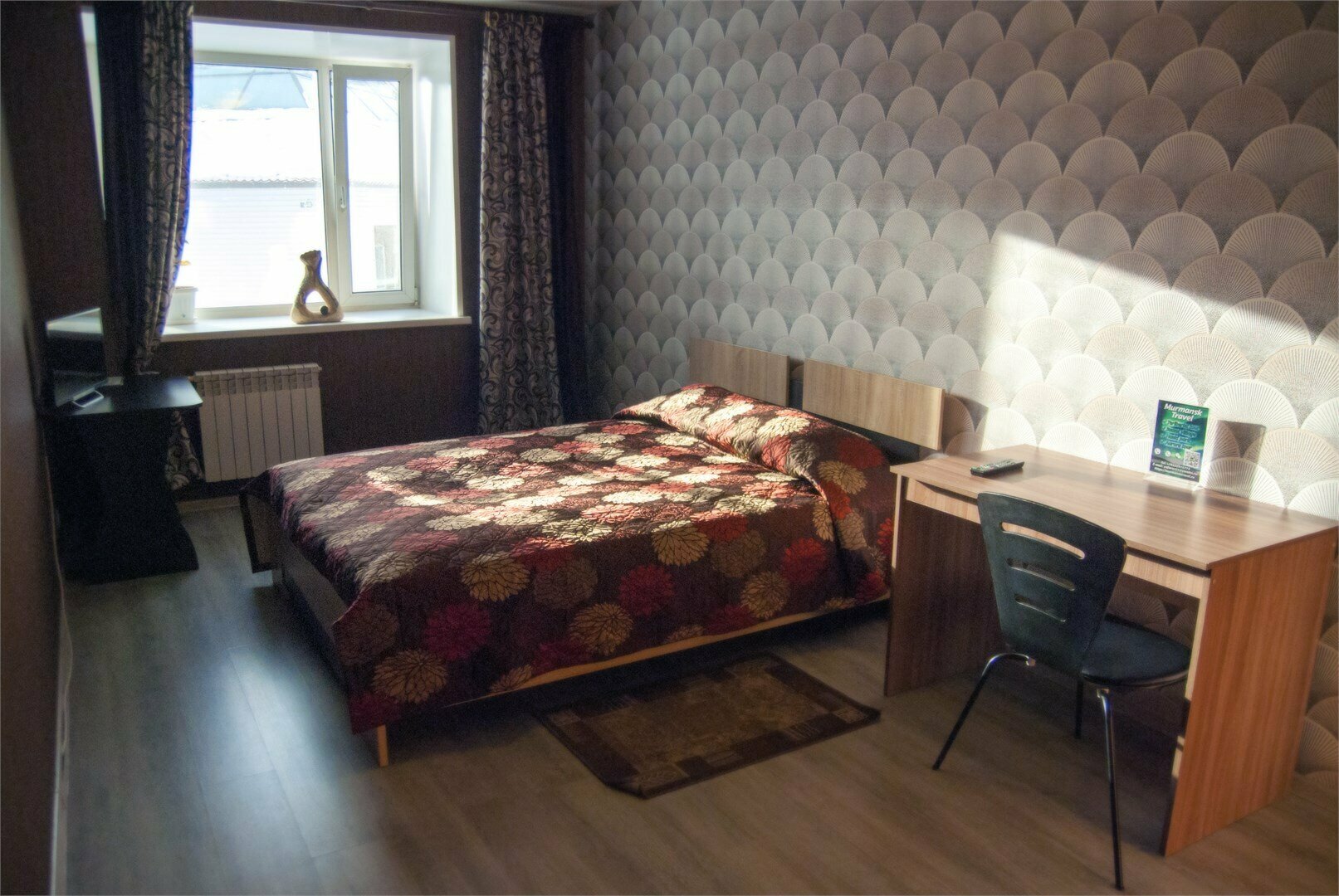 Двухместный номер с 1 кроватью и общей ванной комнатой