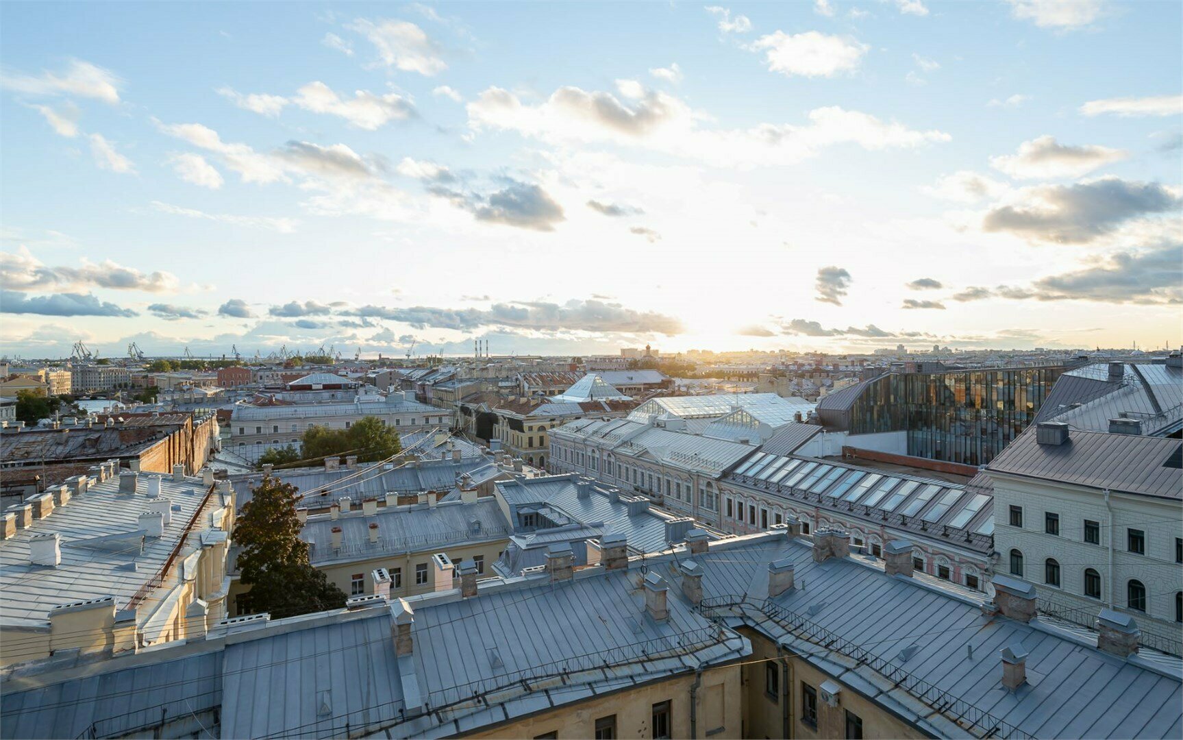 Люкс с двумя кроватями и видом на город