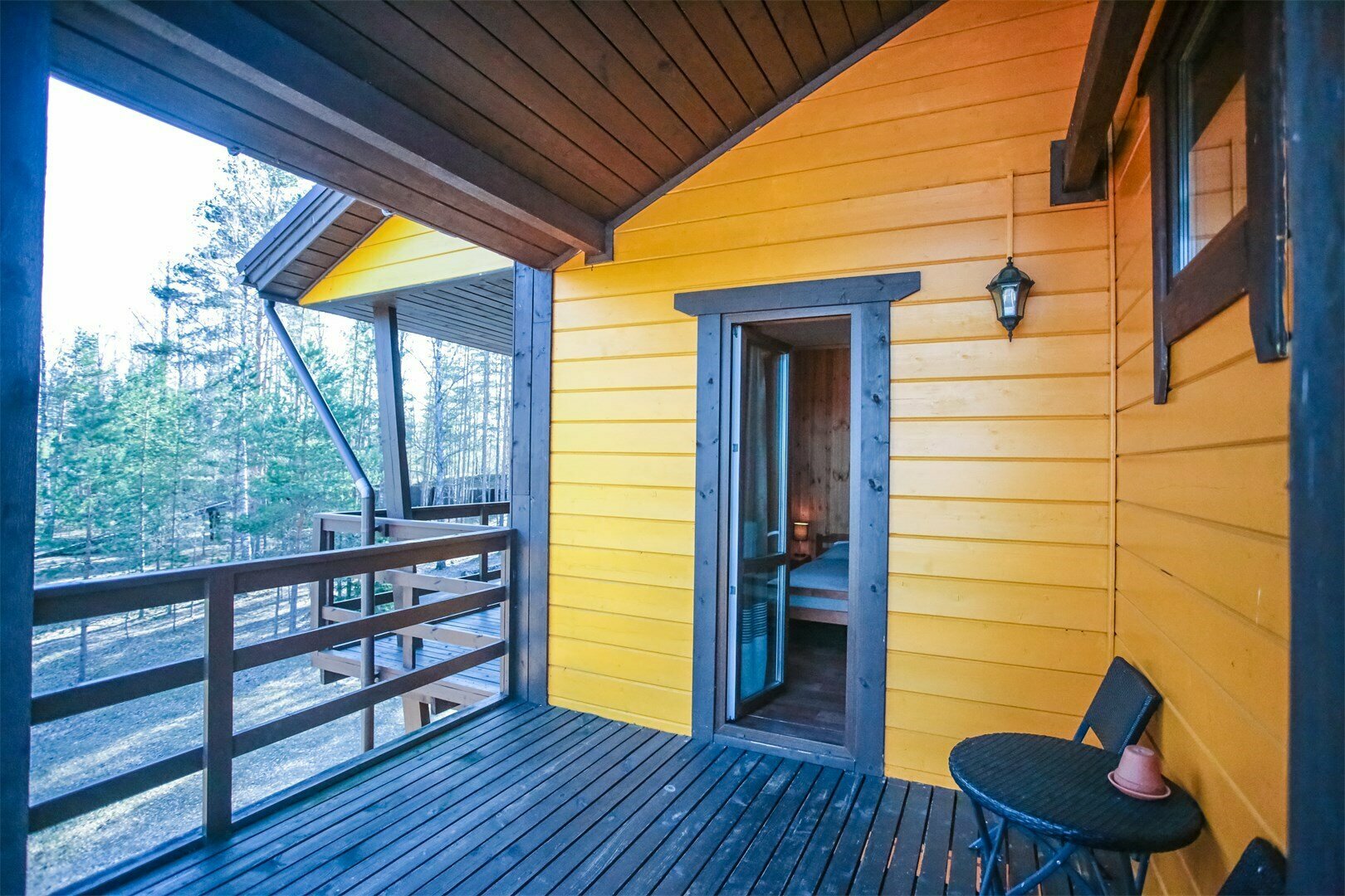 Двухместный номер с 2 отдельными кроватями и балконом