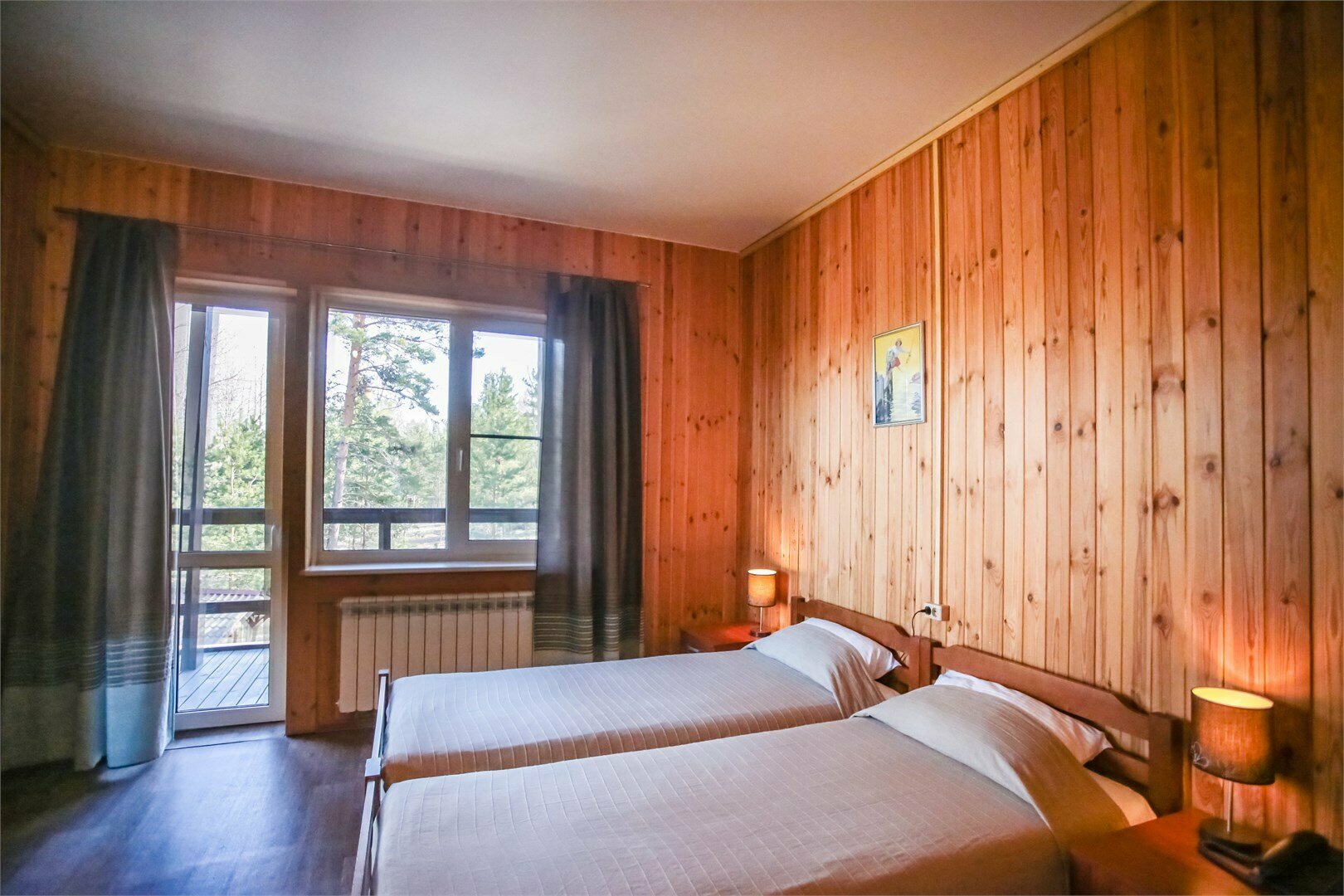 Двухместный номер с 2 отдельными кроватями и балконом