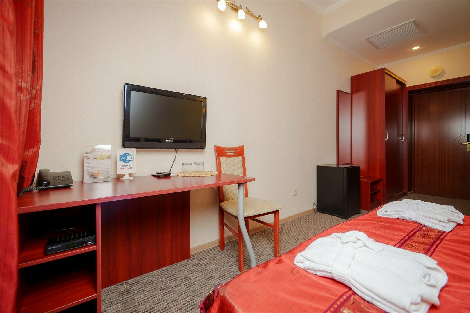 Стандартный двухместный номер с 1 кроватью или 2 отдельными кроватями