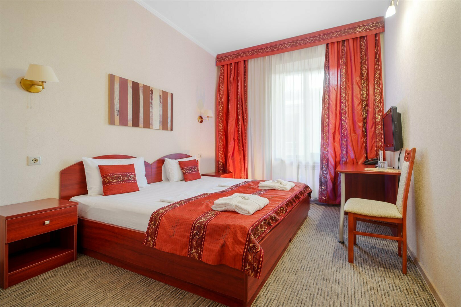 Стандартный двухместный номер с 1 кроватью или 2 отдельными кроватями