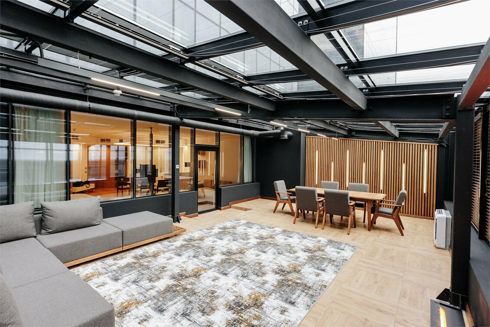 Апартаменты-студия c террасой