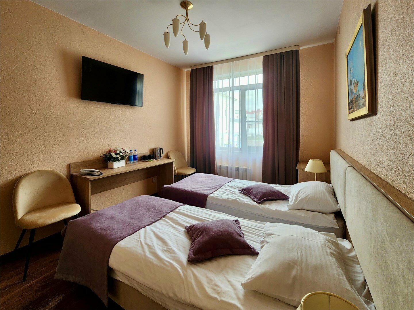 Двухместный стандарт с видом на озеро