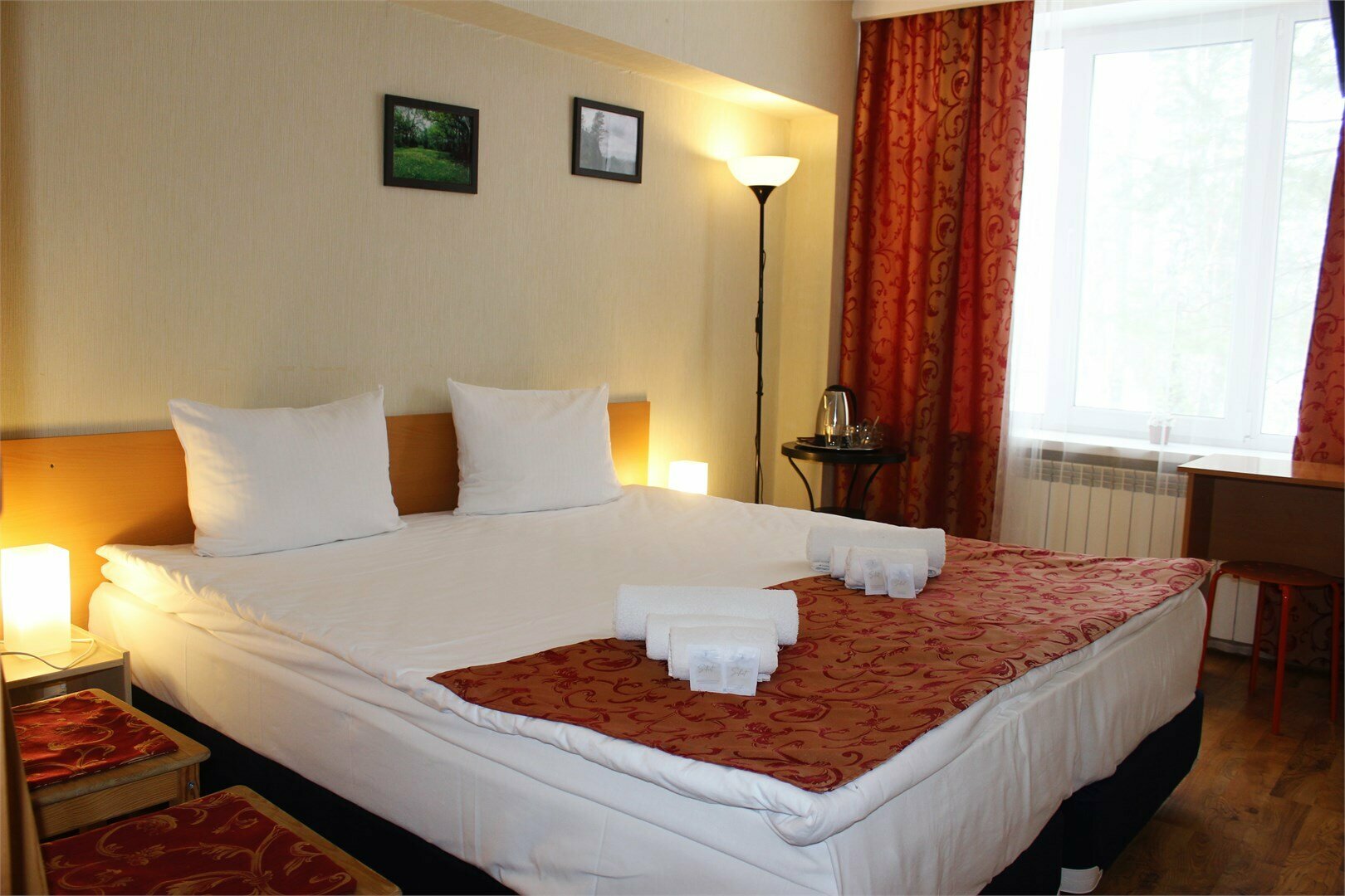 Номер категории "Эконом" блочного типа  (общий санузел с душевой кабиной на 2 номера)