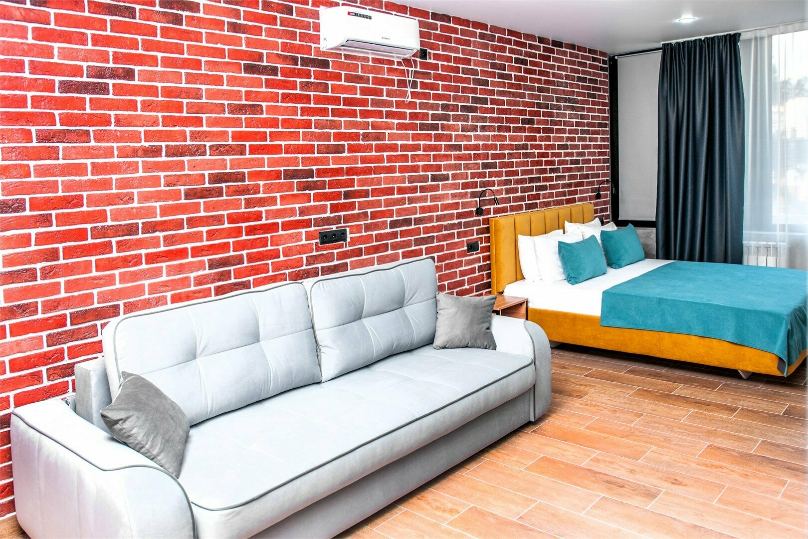 Номер Студио без балкона с джакузи и видом на море