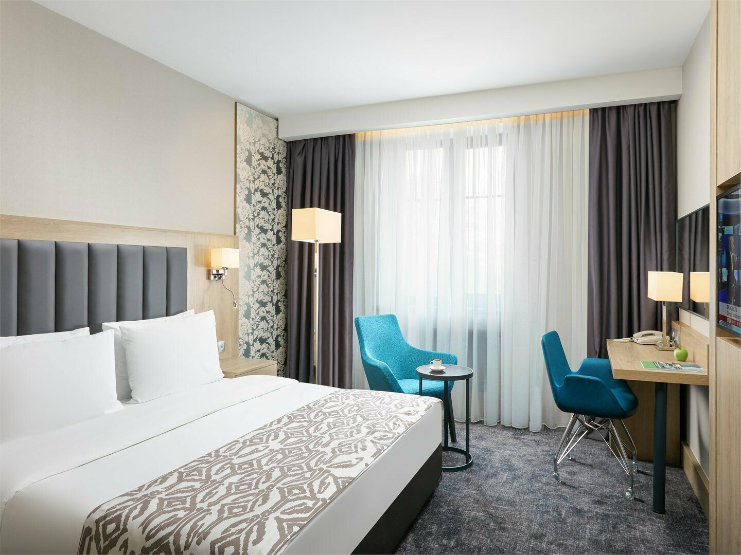 Номер Classic с одной двуспальной кроватью