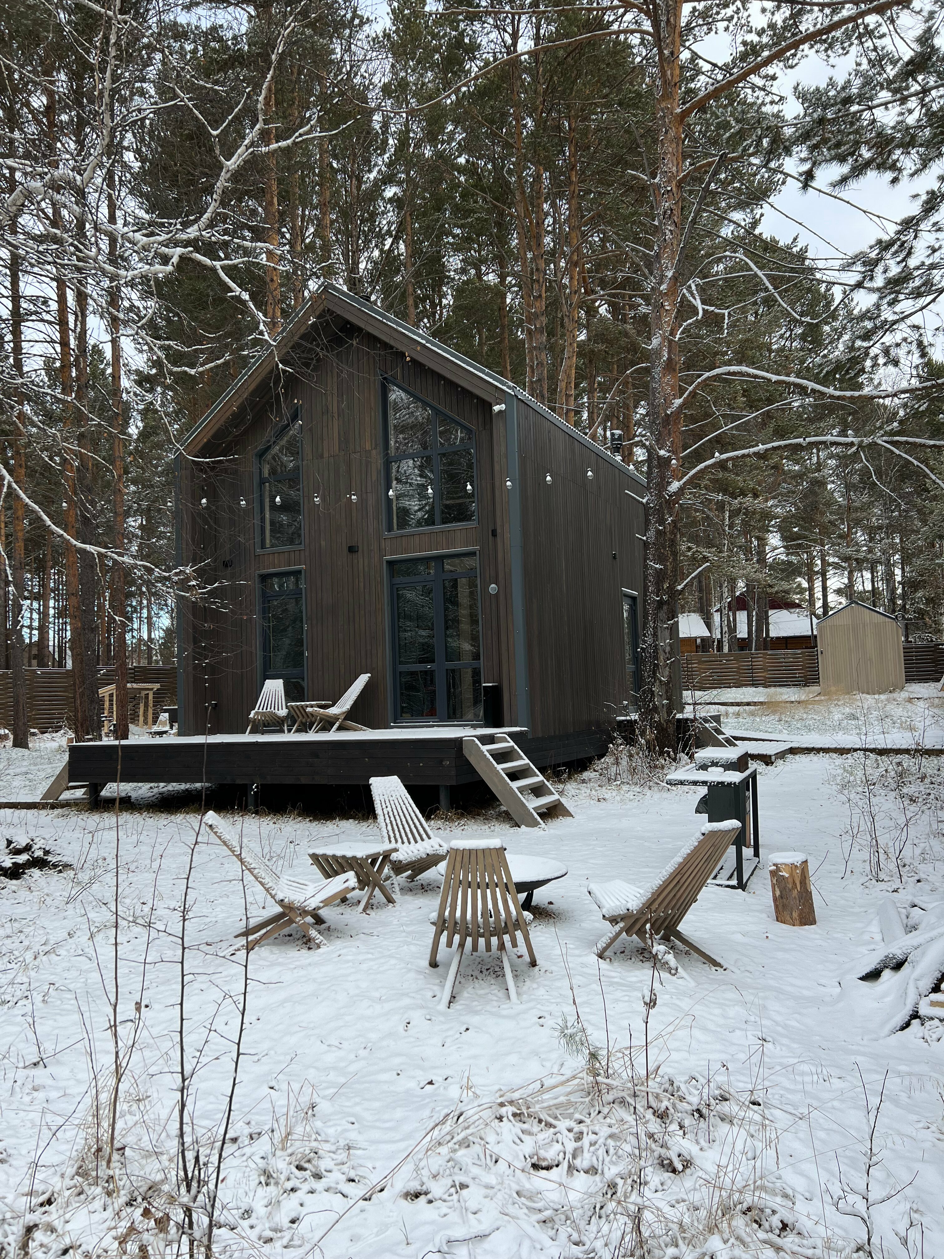 Дом с видом на лес