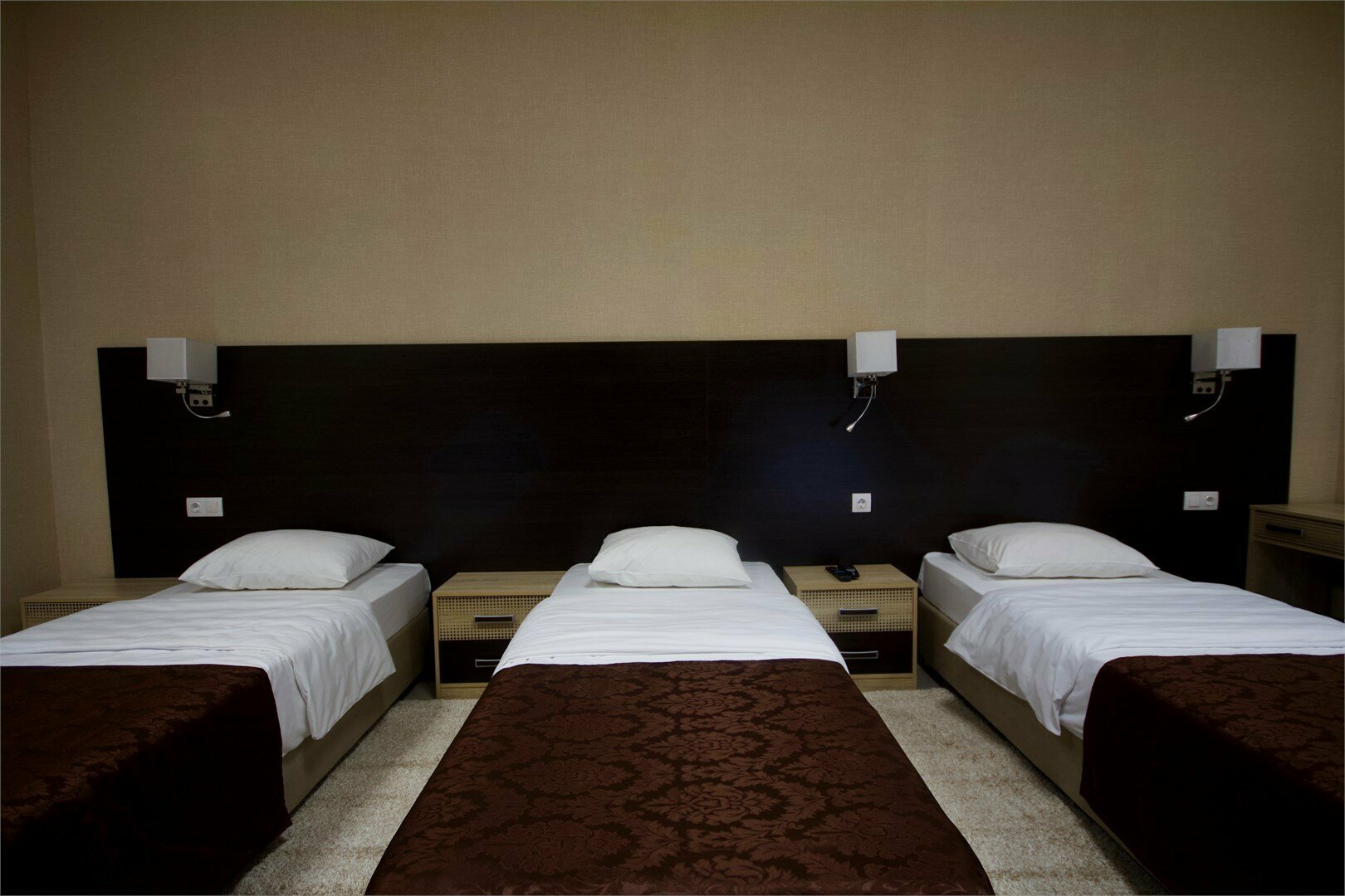 Трехместный номер с душем