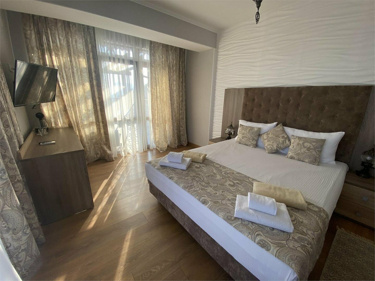 Люкс с видом на море "Körbek"