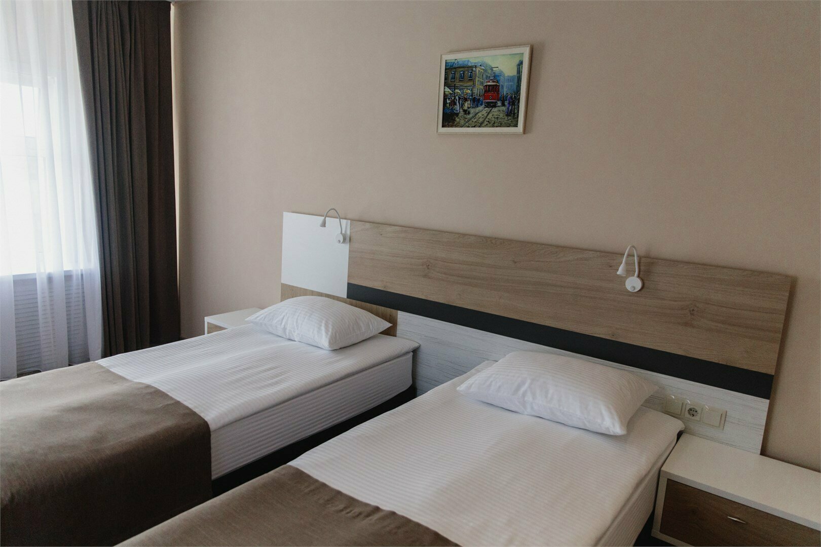 Стандартный двухместный номер с 1 кроватью или 2 отдельными кроватями