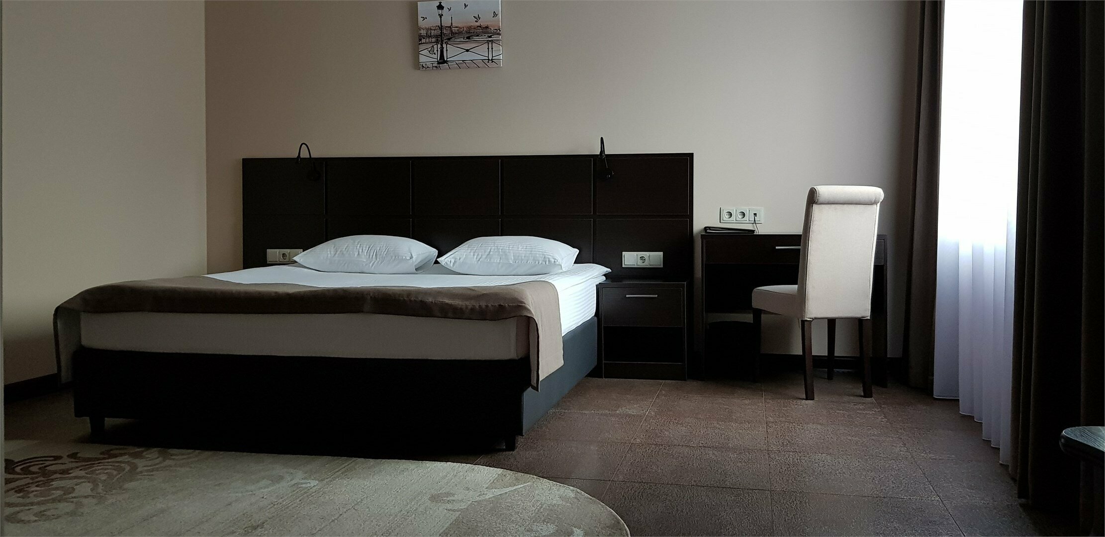 Большой двухместный номер с 1 кроватью