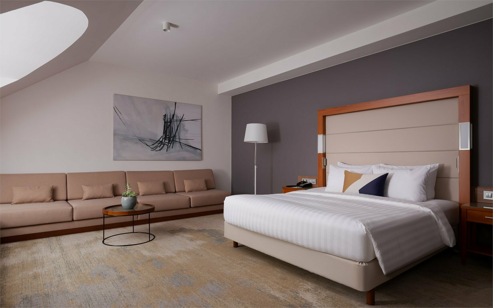 Студия, 1 большая кровать