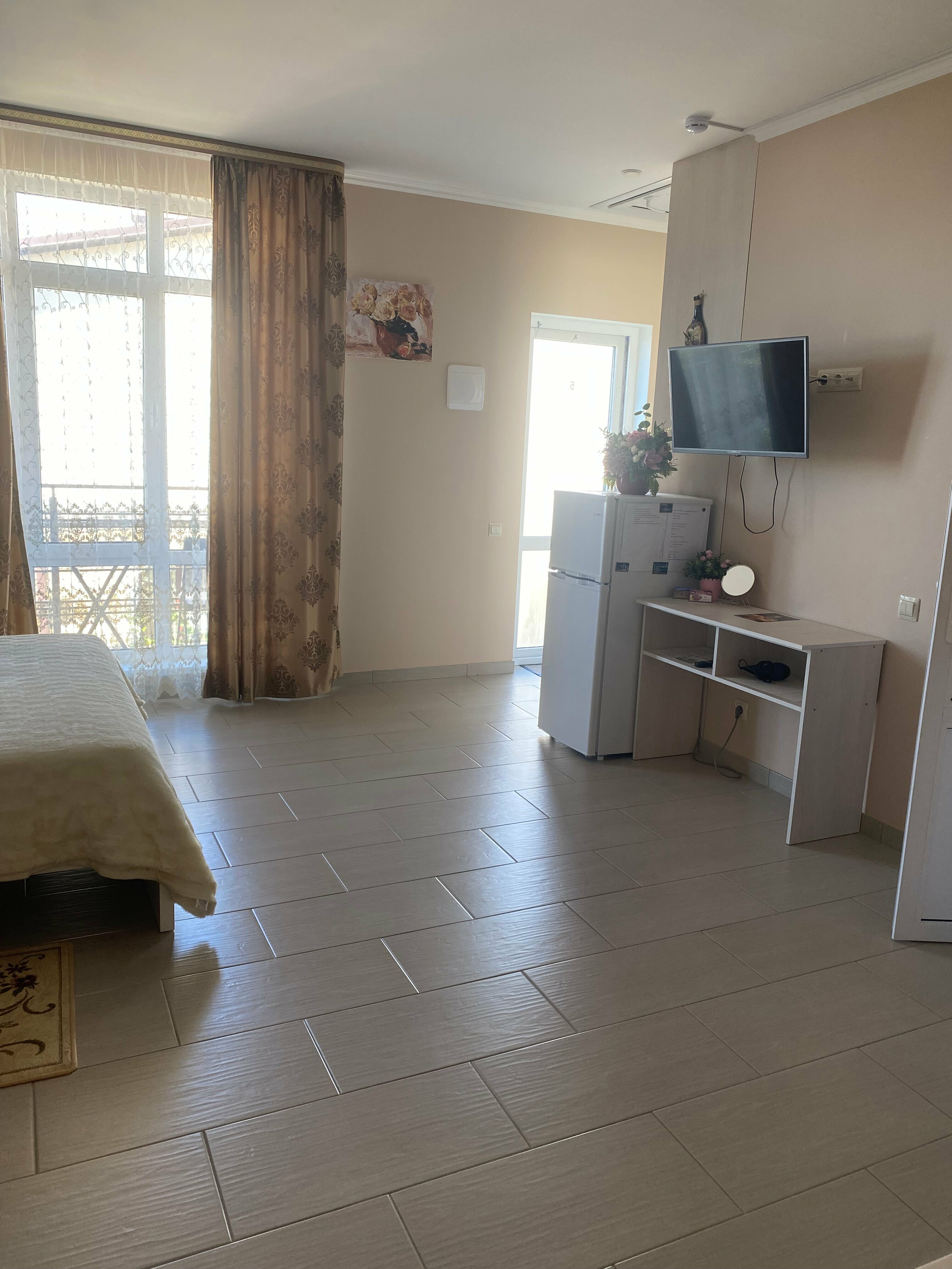 Апартаменты-студия с видом на море