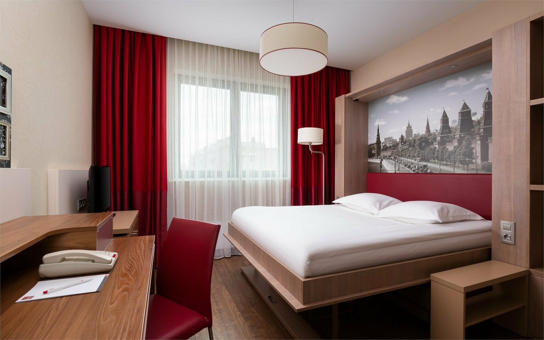 Номер Studio с двуспальной кроватью-трансформером