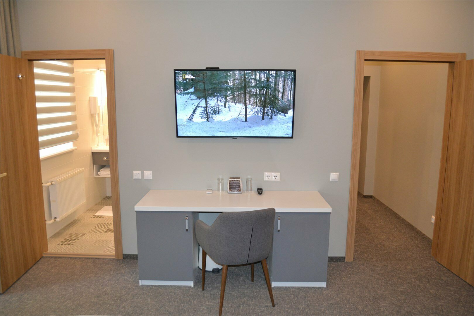 Роскошный трехместный номер с балконом