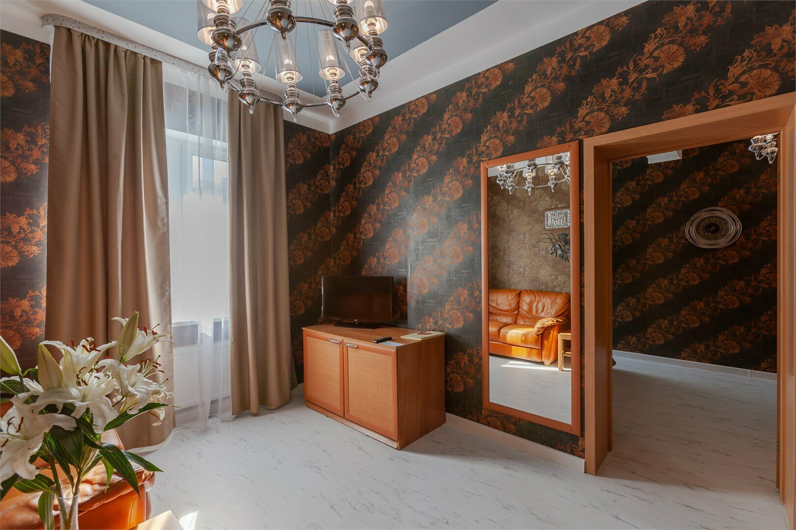 Двухкомнатный Стандарт с одной двуспальной кроватью