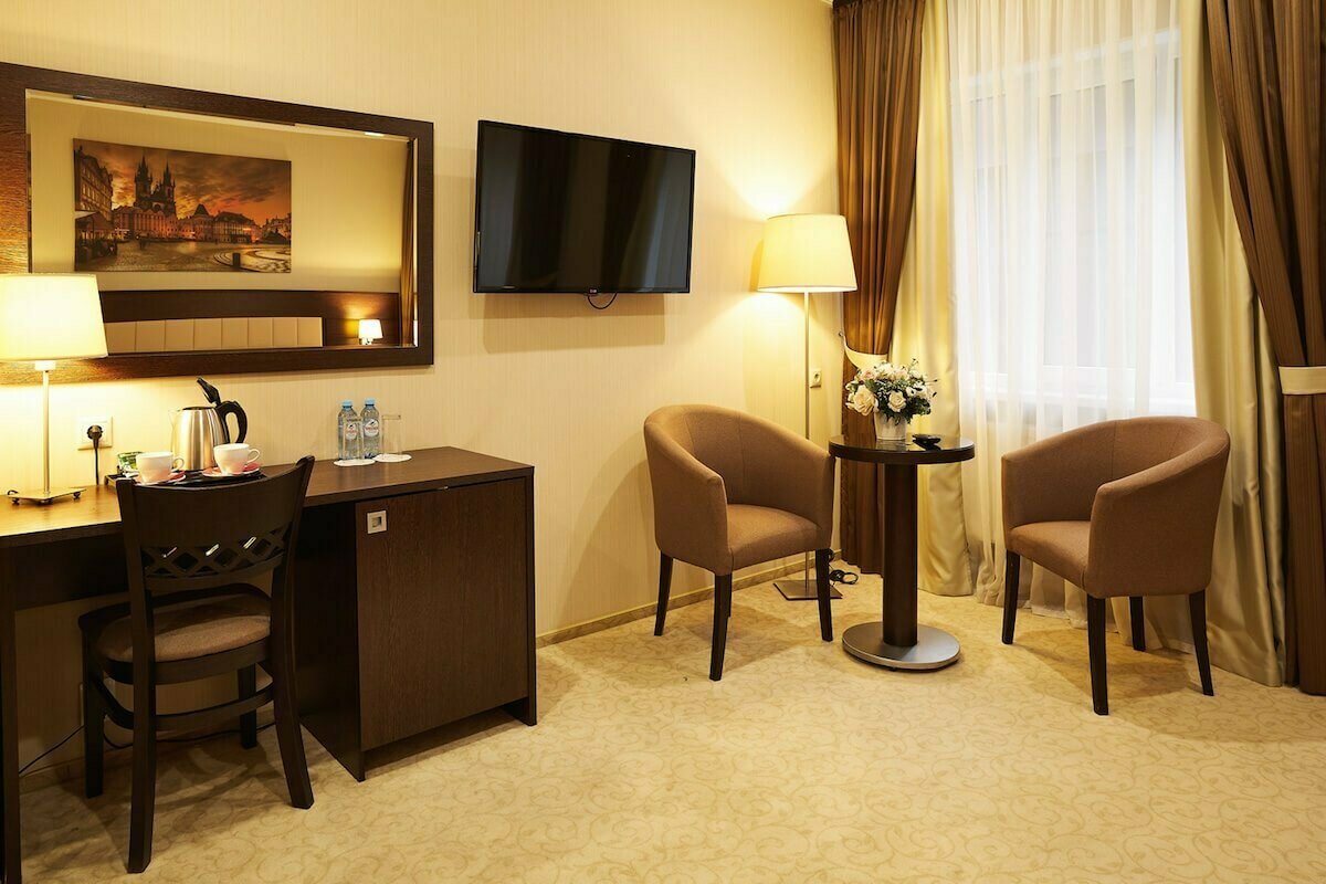 Улучшенный номер с кроватью размера «king-size» или 2 отдельными кроватями