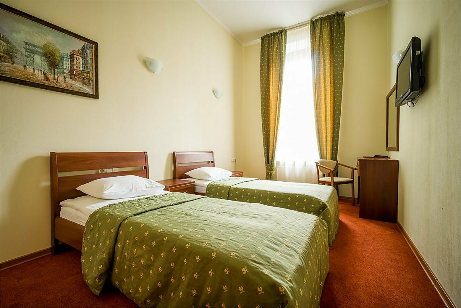 Стандартный номер с 2 односпальными кроватями