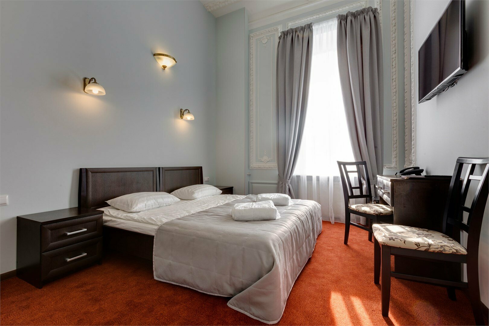 Делюкс с 1 или 2 кроватями и видом на город