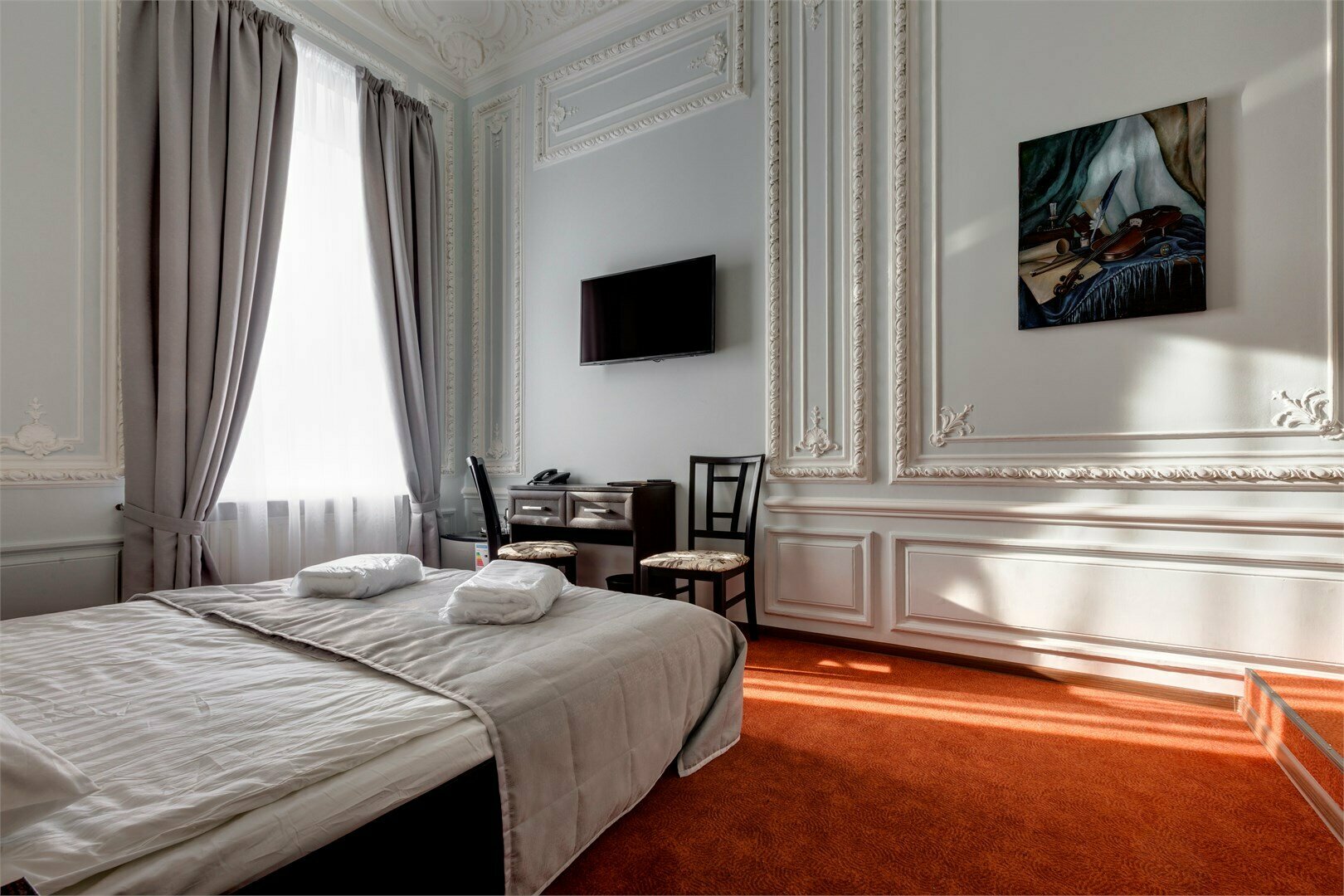 Делюкс с 1 или 2 кроватями и видом на город