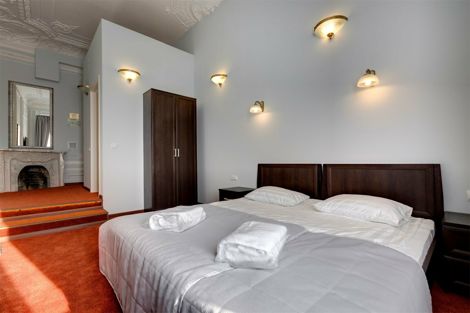 Делюкс с 1 или 2 кроватями и видом на город