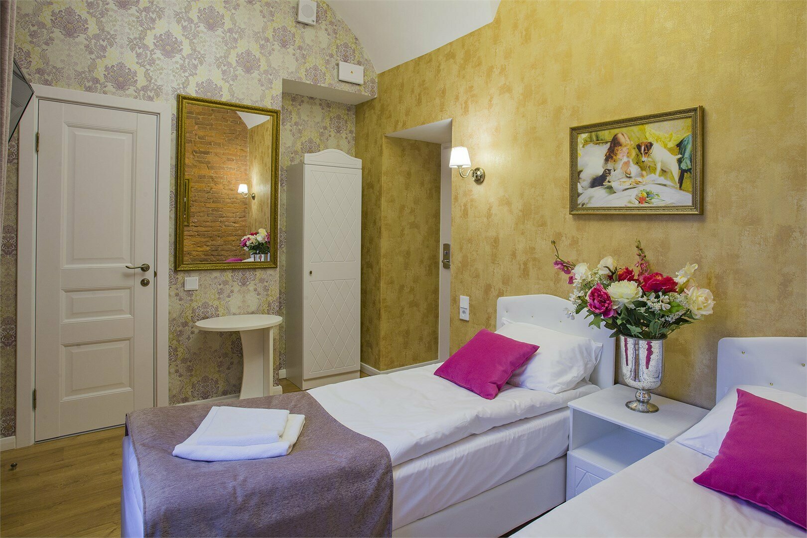 Стандартный двухместный номер с 1 кроватью или 2 отдельными кроватями