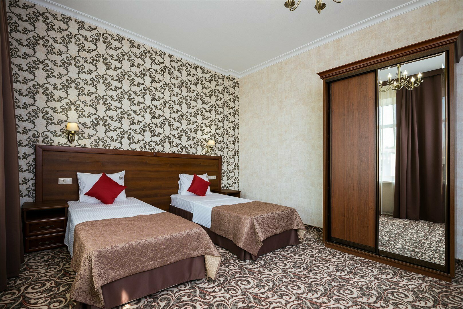 Двухместный номер с двумя раздельными кроватями