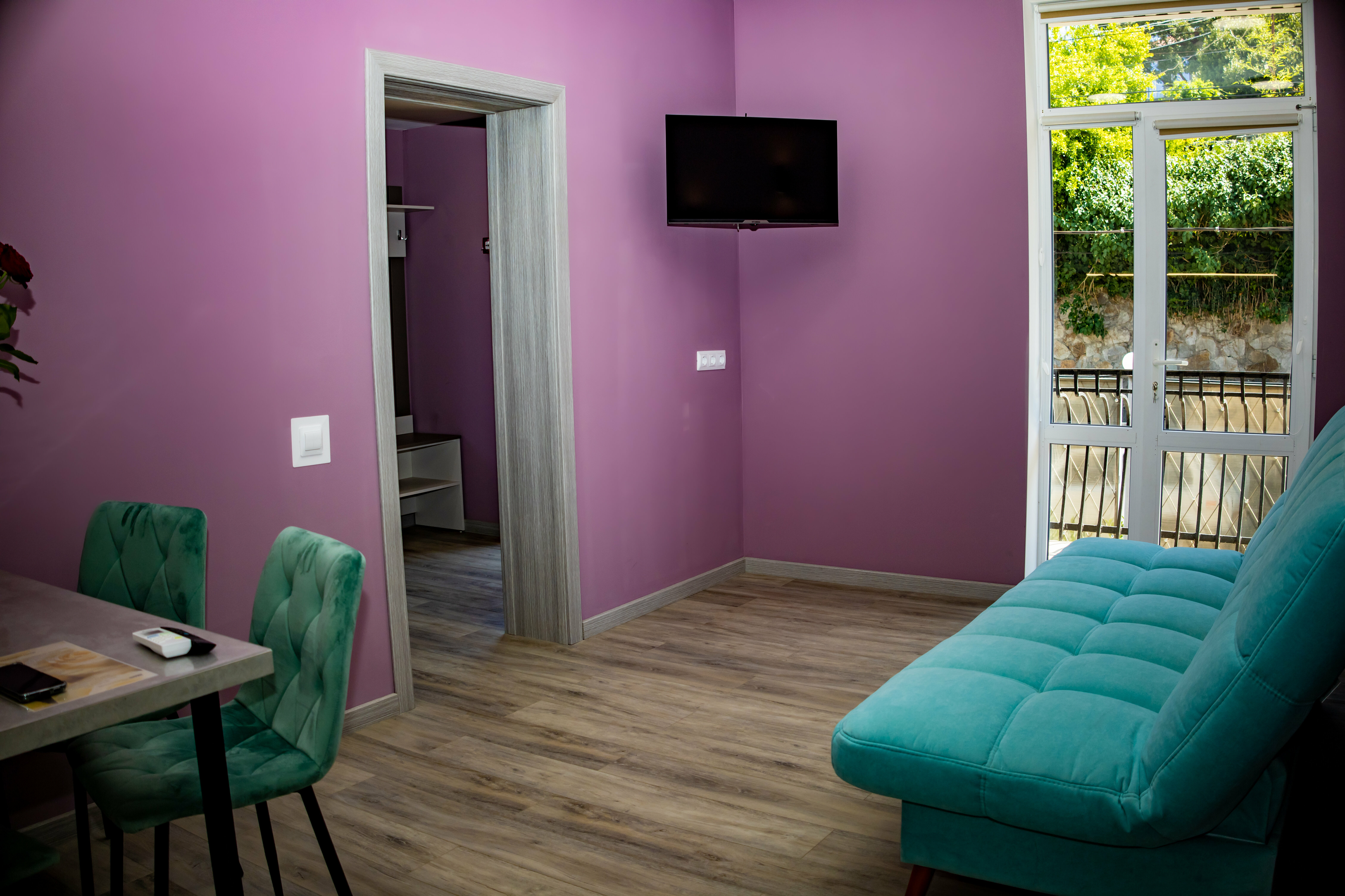 Апартаменты с 1 спальней