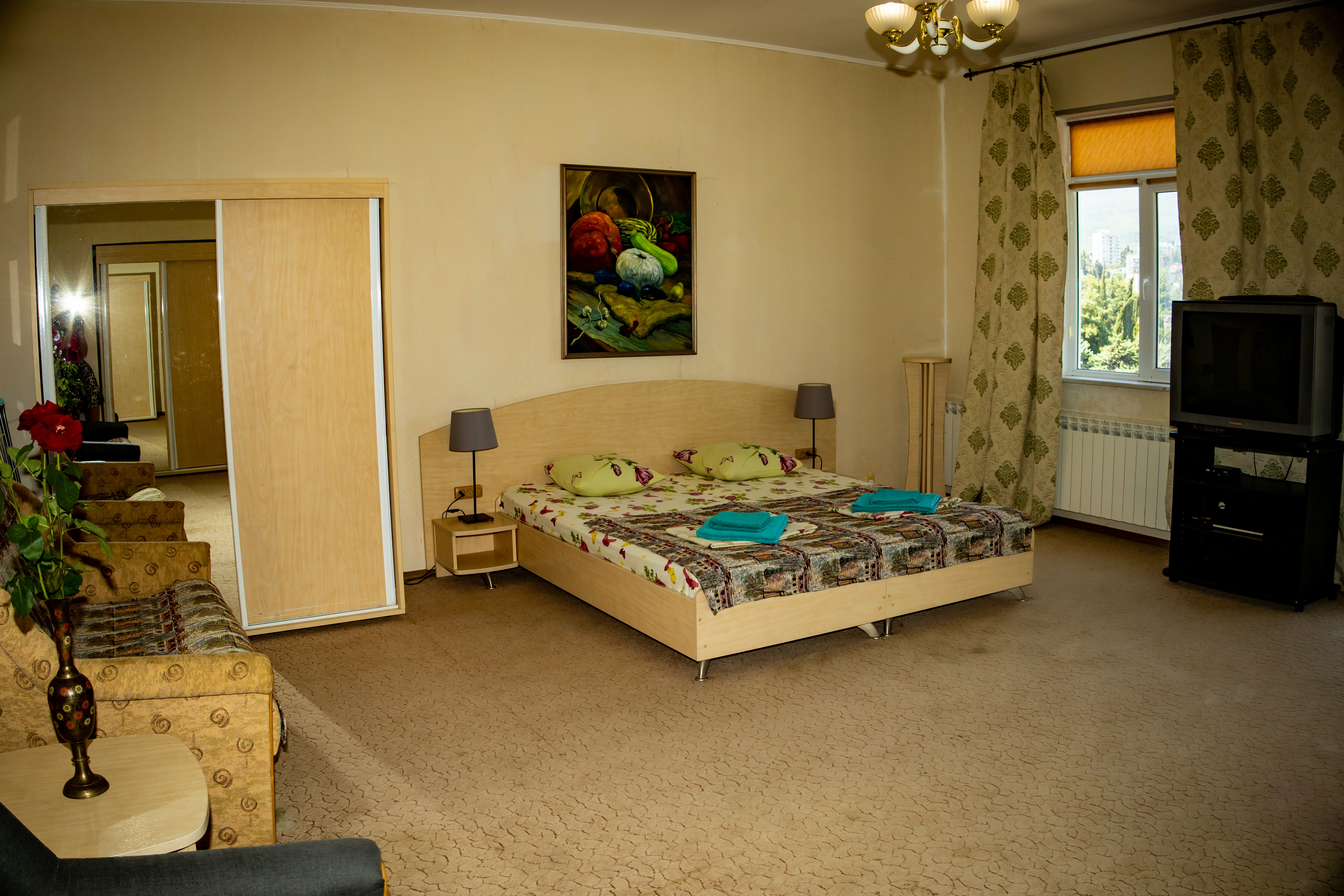 Апартаменты с видом на горы