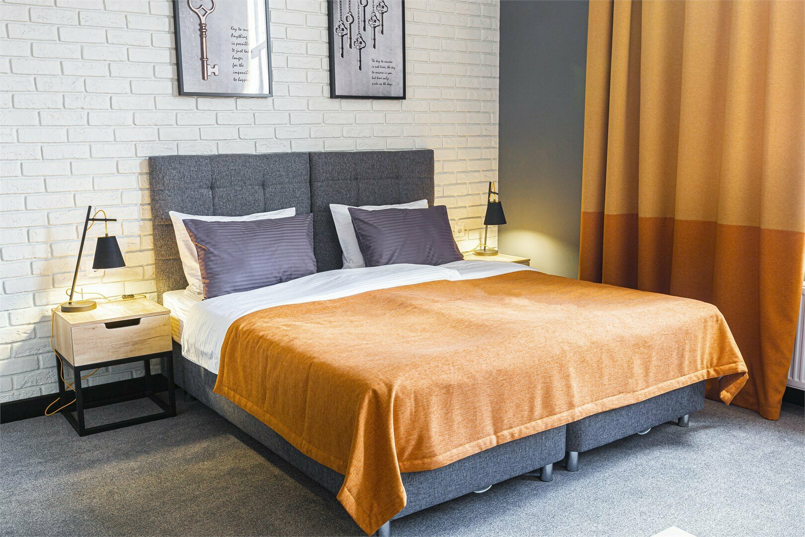 Комфортный двухместный номер.