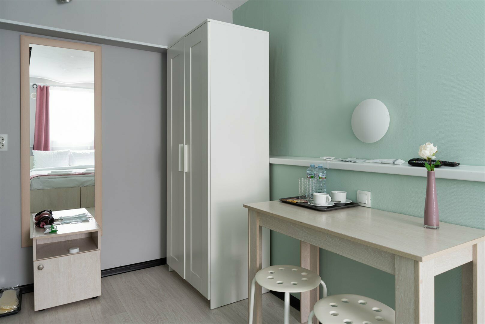 Эконом с 1 или 2 кроватями и общей ванной комнатой, объект К2