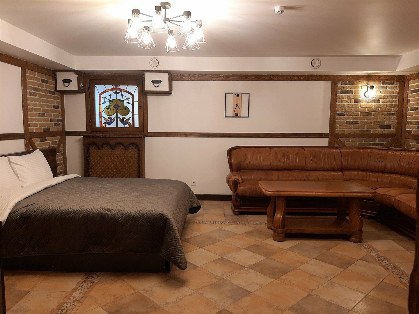 Номер с баней на дровах