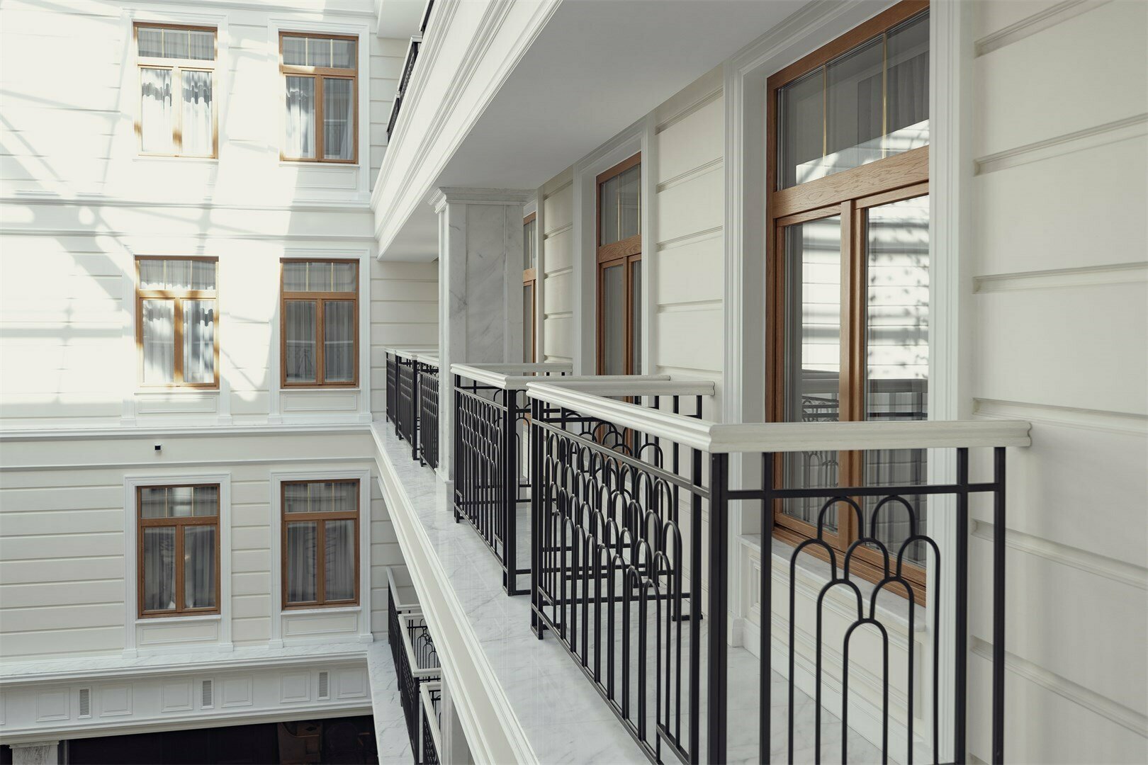 Классик с 1 кроватью с видом в атриум