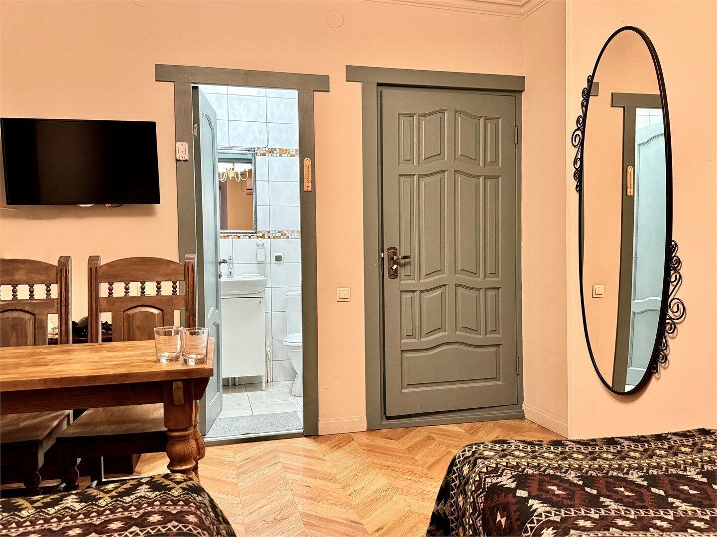 2 одноместные кровати