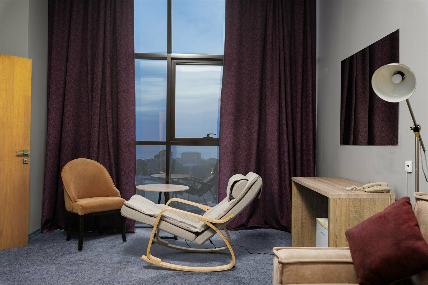 Suite Deluxe с креслом YAMAGUCHI (вид на море)