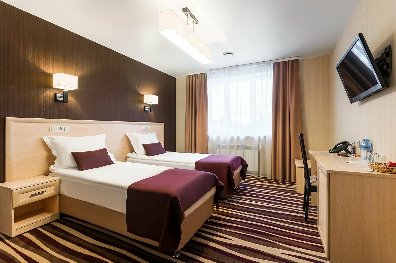 Стандартный номер с 2-мя односпальными кроватямии